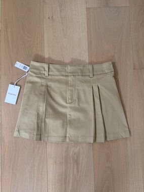 Aritzia Sunday Best Rider Pleated Mini Skirt